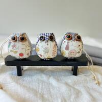 Handmade Owl Aromatherapy Sache, Botanical Apple Gift Box,Lavender-flavoured bag,Health, decom