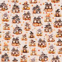 DEAL! QTCuties Halloween Owls Adorable Witch Hats Halloween Hoot Owls Wisdom  Dan Morris, 31177E, 10
