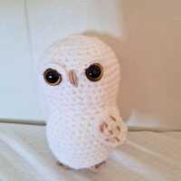 Handgehäkelte Hedwig – Eule aus Harry Potter inspiriert – Amigurumi Deko oder Gesch