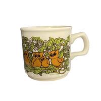 Vintage WWF Owl Mug: 1976 Robert Jordan Design, Carrigaline Ceramics