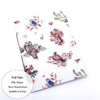 Travelers Notebook Insert: Kraft Paper Journal with Owls (12 Sizes)