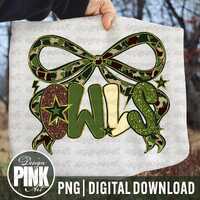 Owls Camo PNG, Mascot Coquette PNG, Camo Mascot Png, Trending Png, Faux Glitter Png