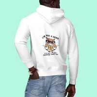 Knowledge & Owl Humor Unisex Varsity Hoodie, Funny Gift for Students, Casual Wear, Back to Schoo