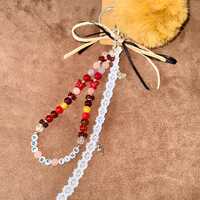 Handmade 'Owl Be Fine' Keychain: Owls, Pumpkin, Fall Vibes, Self Care, Pom-Pom Charm