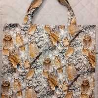 Assorted owls cloth shopping bagTote bag