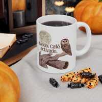 Owl Mugs, Ceramic Mug for Owl Lovers, Bird Coffee Cup, Animal Tea Mug, Cute Owl Gift, Nature Lover H