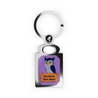 Owl Night Market- Rectangular Keychain