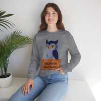 Owl Night Market - Unisex Crewneck Sweatshirt