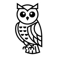 Geometric Owl Svg Png: Cut Ready Digital Design For Cricut Silhouette