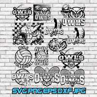 Owls Athletics, Sport, Owls svg, Owls png, Softball, Cheer, Baseball, Basketball, Football, Golf, Vo