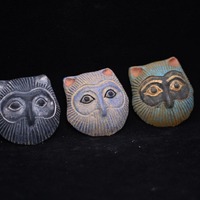 Egyptian Owl Statue: Handcrafted Stone Replica