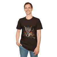 Cute Owl T-Shirt, Graphic Tee, Animal Lover Shirt, Nature Tee, Bird Tee, Casual Tee