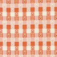 Flower Plaid Checks and Plaids – Night Owl Collection by Gingiber for Moda Fabrics | 100% Cott