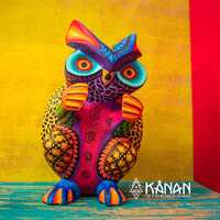 Unique Owl-Turtle Hybrid Alebrije | Hand-Painted Oaxacan Folk Art Sculpture