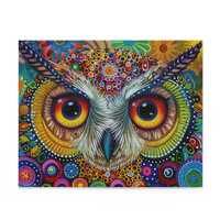 Colorful Owl Puzzle | 120, 252, 500-Piece | Nature Gift, Home Decor, Family Fun, Thoughtful Gift, Ar