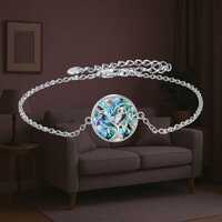 Owl Tree of Life Bracelet 925 Sterling Silver Jewelry Adjustable Bracelet For Women