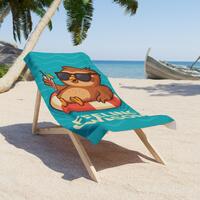 Feeling Owlsome Beach Towel: Fun Summer Poolside Accessory