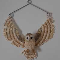 Beading pattern owl