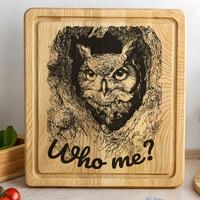 Owl Hollow Svg, Png, Charcuterie, Cutting Board, Owl Coasters, Laser Engrave SVG File, Lightburn Las