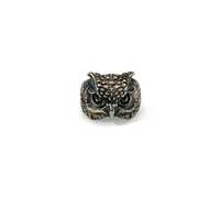 Sterling Silver Statement Ring, Owl Ring