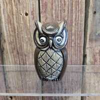 Vintage Ceramic Double Sided Owl Figurine