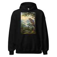 Guardian of the Valley Owl Unisex Hoodie