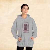 Purple Horned Owl Hoodie - Unisex Heavy Blend™ Hooded Sweatshirt