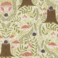 Moda NIGHT OWL by Gingiber Mushroom Landscape and Nature Cloud