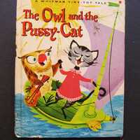 The OWL and the PUSSY-CAT   vintage Whitman Tiny-Tot Tale 1968 hb cat Edward Lear Very Good!
