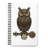 Spiral notebook - Owl