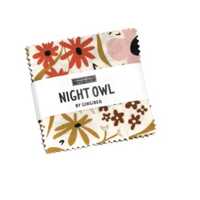 Moda NIGHT OWL by Gingiber MINI Charm Pack