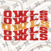 Owls Wave svg file For Cutting With Cricut, Owls png for Sublimation or iron on, Owls Football, Base