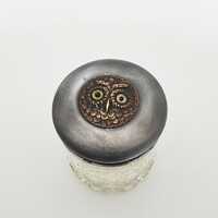 Unusual Owl Topped Jar - circa 1920