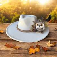 Owl Play Hat Fascinator