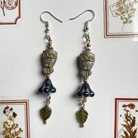 Grey and Gold Owls