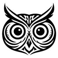 Owl Top-Down Svg Png: Cut Ready Digital Design For Cricut Silhouette