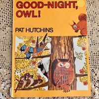 1990 Good-Night, Owl! by Pat Hutchins, Vintage Aladdin Paperback Children’s Book