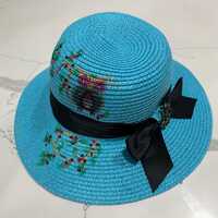 Hat Blue Bucket with Owl