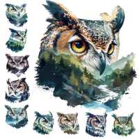Enchanting Owl Clipart Bundle | Nature Art Printables (Digital Download)
