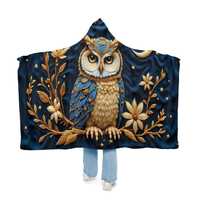 Cozy Owl Snuggle Blanket, Perfect for Home, Gifts, Fall Decor, Camping, Starry Nights, Throw