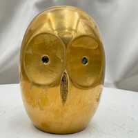 Vintage Brass Owl Figurine — Handcrafted for Great City Traders, San Francisco