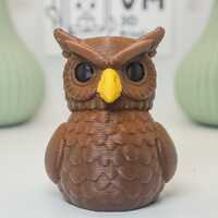 Horned Owl Duck - 3D Printed - Cruise Duck - Collectibles