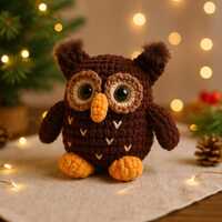 Easy Owl Amigurumi Crochet Pattern (PDF Download)