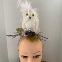 Fuzzy White Owl