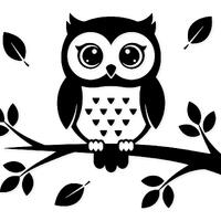 Owl In Fall Svg Png: Cut Ready Digital Design For Cricut Silhouette