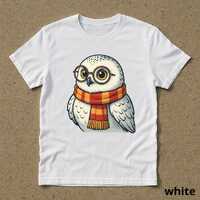 snowy owl  Fantasy Vintage Graphic t-Shirt, Retro owl  Shirt, owl Shirt,Dark Art Grunge Castle  Goth