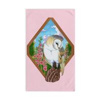 Spring Owl - Hand Towel