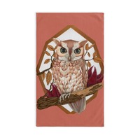Fall Owl - Hand Towel