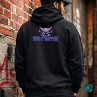 NightWatch Owl Hoodie, Dark Academia Streetwear, Edgy Symbolism Design
