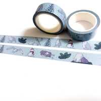 Owl Washi Tape: Winter Owls for Journaling & Scrapbooking